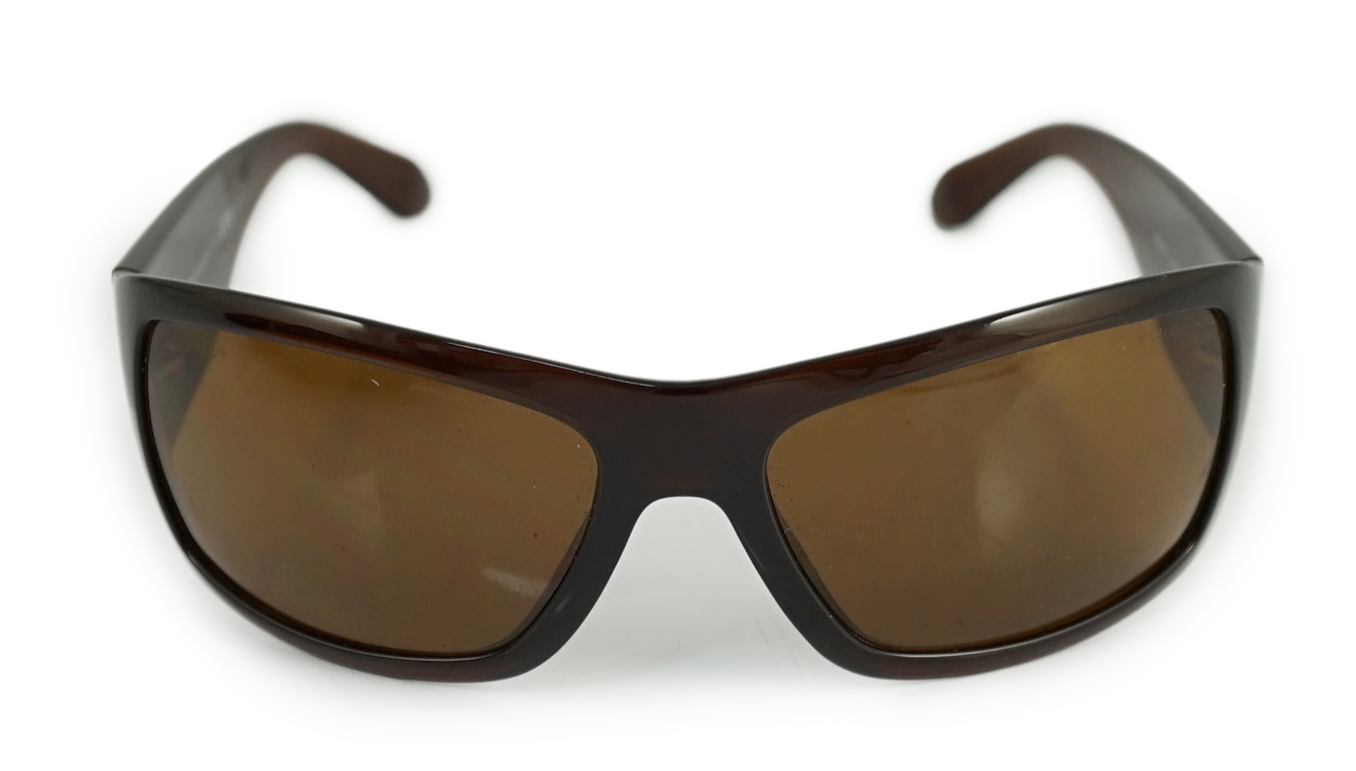A pair of Chanel brown sunglasses